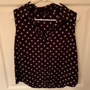 Forever 21 tank (navy)